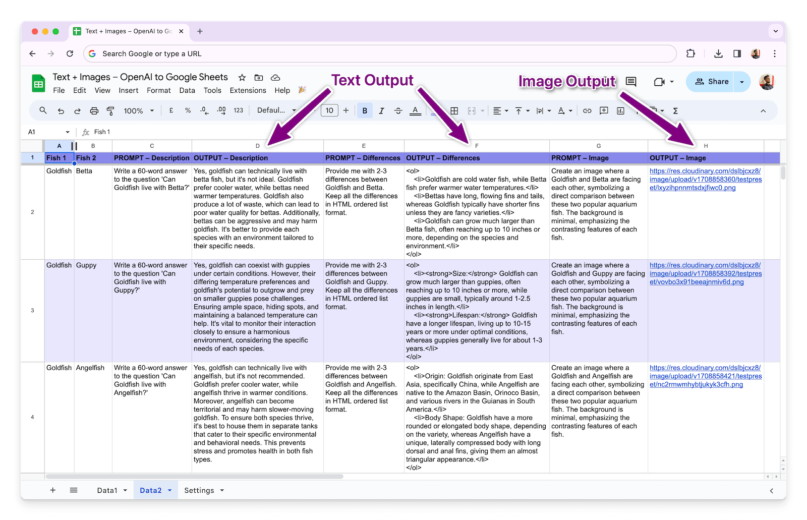 easyAIsheets Sneak Peek